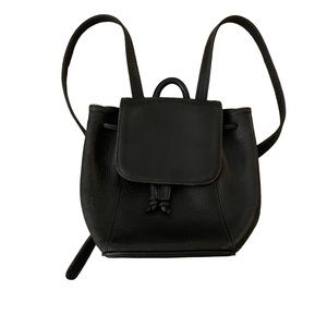 Coach :: 4925 Black Leather Sonoma Mini Backpack Purse ::